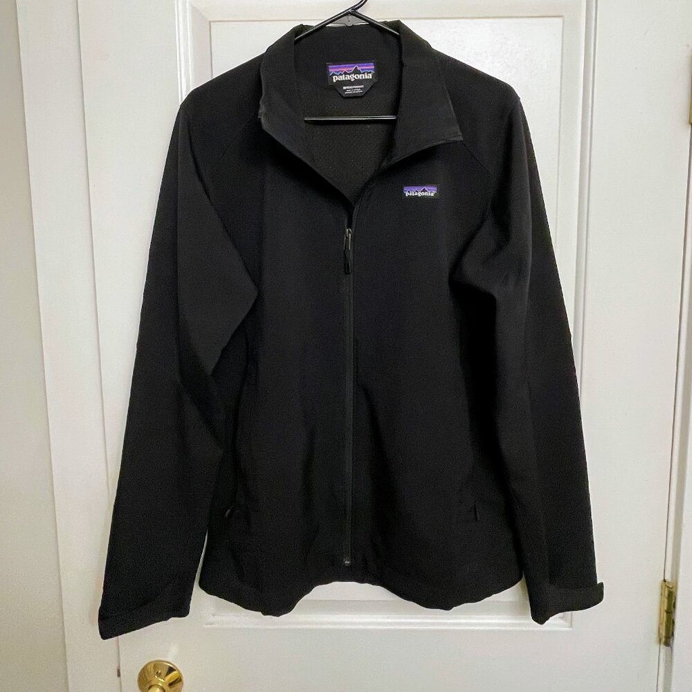 Patagonia Adze Soft Shell Jacket Men's Medium Black